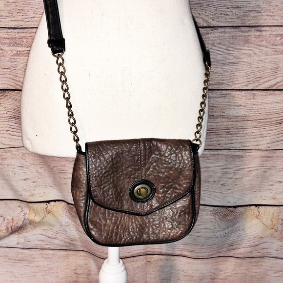 American Eagle Small Brown Mini Crossbody Bag - Picture 1 of 10